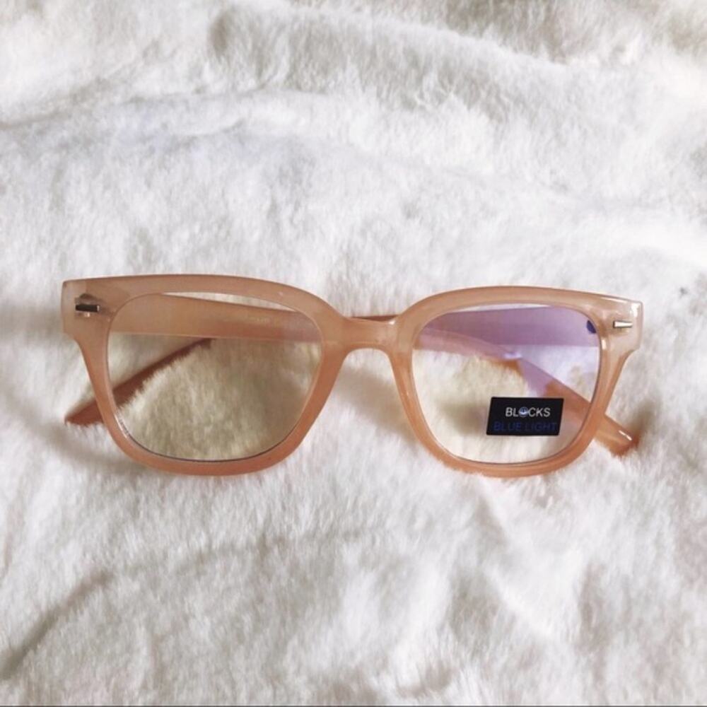 Baker Pink Computer Blue Light Glasses